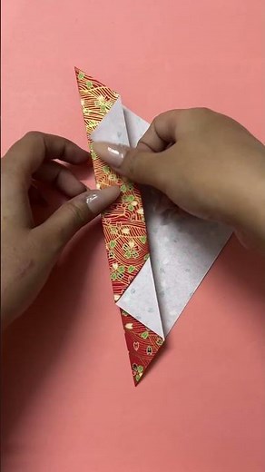 Fold an Origami Red Envelope | Easy DIY Tutorial #Origami #RedEnvelope #DIYCrafts