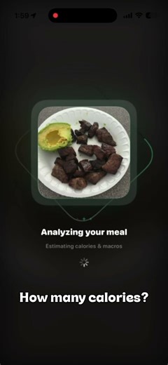 AI calorie scan from a photo, no typing. Get it 👉 getcora.app #caloriecounting #macros #food