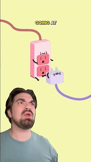 Funny Animations: Electrical Port Plug
