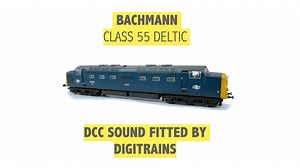 Hi everyone, hope you are all well. Here is a video of a recently completed sound installation completed by Jeremy from the workshop team. This time on a OO Gauge Bachmann Class 55 Deltic. This was a bit of an unusual installation as the decoder used is from the Bachmann factory sound fitted Class 55 deltic, and has been installed in a earlier version of the Bachmann model. The purpose of this video is to demonstrate the great quality of sound produced by the Rail Exclusive SP55X20X10 "Chunky Bo