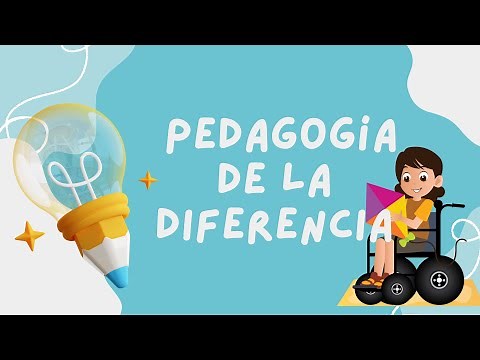PEDAGOGÍA DE LA DIFERENCIA #pedagogia #inclusion