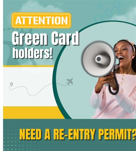 Green Card Holders, If you need to return to your home country for an extended period to settle unfinished business, you’ll need a Re-Entry Permit! Obtaining a Re-Entry Permit allows you to stay in your home country for up to 2 years without jeopardizing your permanent residency status. Please note that you must be physically present in the United States when you apply. For more information or assistance with the application process, contact Dee’s Immigration Services today! Our team is ready to