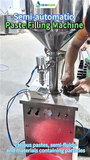 🔥 Semi Automatic Paste Filling Machine 🔥