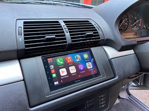 BMW X5 E53 with Factory Nav / Carplay / Android Auto / DAB / Bluetooth Stereo Upgrade Kit (Supply Only)