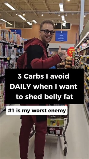 These 3 carbs kept my belly fat stuck for years. 👇 Most people think losing belly fat means cutting all carbs, but that’s not the real problem. The issue is eating the types of carbs that spike your blood sugar, crank up cravings, and make it almost impossible to stay in a deficit. 🗣 Comment "BLUEPRINT" to get access to my free masterclass: The 25-Pound Blueprint – How Parents Are Dropping 20–30 lbs Without Cutting Out the Foods They Love (the same system our clients use to lose 25–100 lbs). Y