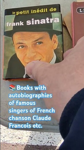📚📚 Autobiographies of Legendary French Singers 🎤 | Claude François & More #vlog