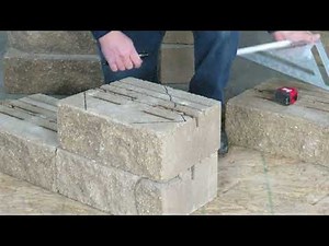 11. Make VERSA-LOK walls with 45-degree outside corners!