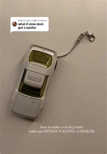 Non-Spoiler Car Keychains Tutorial