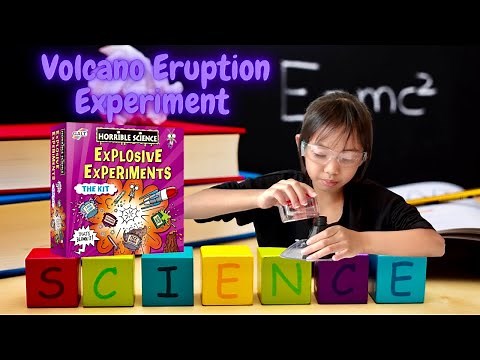 Horrible Science Explosive Experiments Kit By Galt Toys - Volcano Eruption!