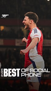 236K views · 11K reactions | In the heart of the action 盧 Enjoy the very best of 24/25 social phone  | Arsenal | Facebook
