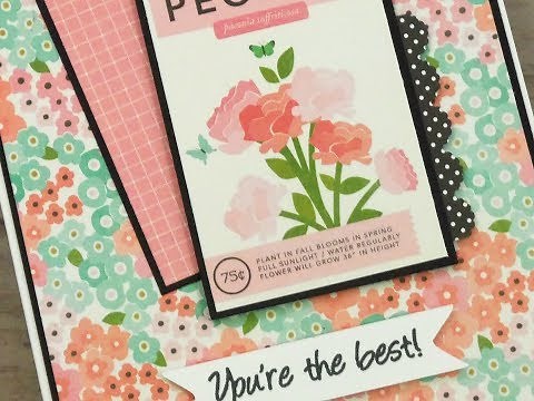 CARDZ TV "YOU'RE THE BEST!" CARD ~ PAPER PLAY SKETCHES #44