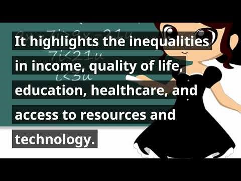 Development Gap - GCSE Geography Definition