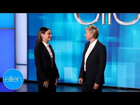 Mila Kunis Guest Co-Hosts with Ellen!