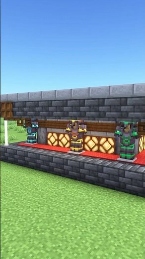 ROTATING Armor Stand🤯 #minecrafttutorial