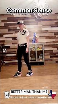 Common Sense- BRAND NEW beginner line dance #countrymusic #linedance #choreography #dance