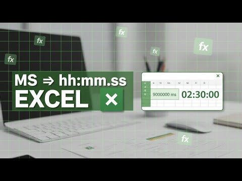 ⏱️➡️🕒 Excel : Convertir Millisecondes en Heure, Minute, Seconde !