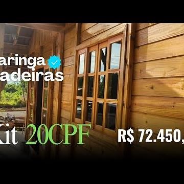 Casa Pré Fábricada 20CPF - Maringá Madeiras