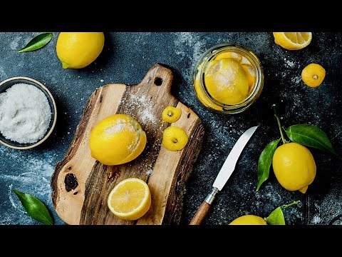 How to Make Preserved Lemons // Easy Step By Step Guide