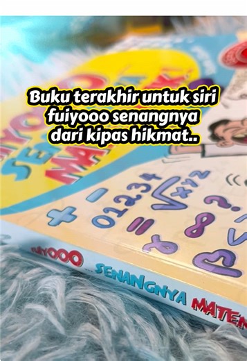 Ya buku terakhir yang arwah kipas hikmat sempat tulis sebelum beliau meninggal dunia.. Lepaa ni dah tiada lagi nota fuiyoo ni untuk anak-anak.. #fuiyooosenangnyamatematik #kipashikmat #matematik #tingkatan4 #matematikmudah