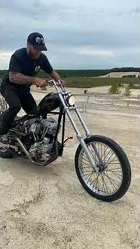 1969 HARLEY DAVIDSON SHOVELHEAD CHOPPER BUILD | KICK START SOUND & IDLE SOUND