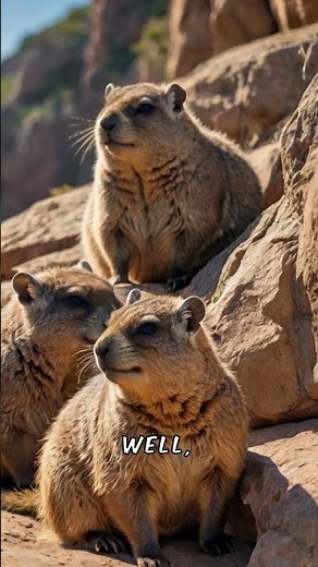 Meet The Rock Hyrax: Elephant's Tiny Cousin!