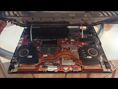 Asus ROG G512LI Disassembly (RAM Upgrade/CPU Fan Clean/SSD NVME-M.2 HDD Upgrade)