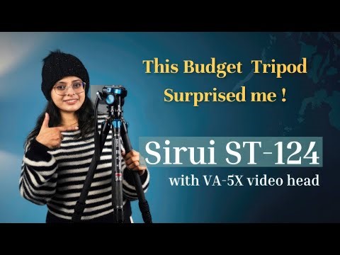 Best Budget Tripod in 2026 ! Sirui ST-124 Tripod + VA-5X Video Head Review