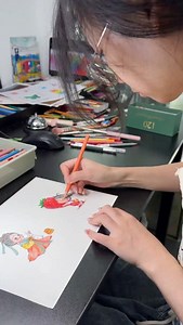 80K views · 8.1K reactions | Colored pencil illustration by artist...