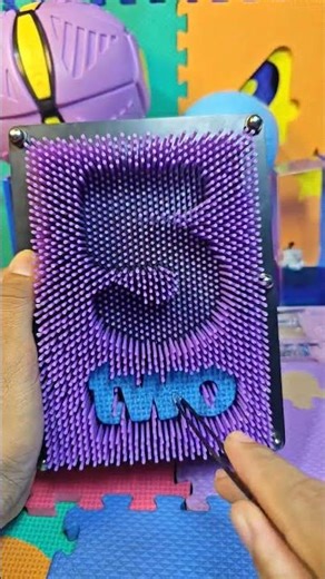 I made a 3D number 5 #shorts #3d