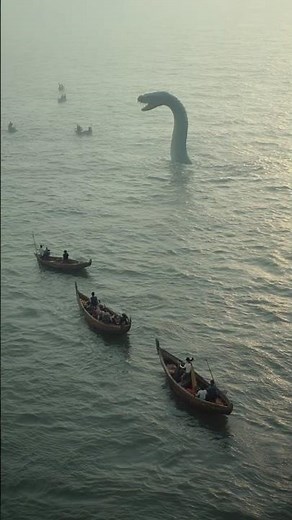 Giant Sea Serpent Emerges Near Fiji Islands 😱