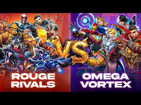 Omega Vortex vs Rouge Rivals 🔥 Part 1 | Marvel Rivals