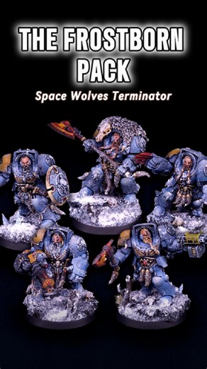 Space Wolves Terminators Squad