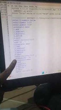 Menu driven programe in python #python #pythonprogramming