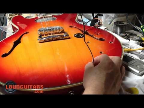 How to rewire a hollow body-DIY