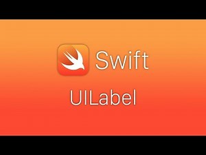 Swift 4 UILabel - Уроки Swift - Xcode 10 Label