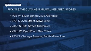 Pick 'n Save closing 5 Milwaukee-area locations