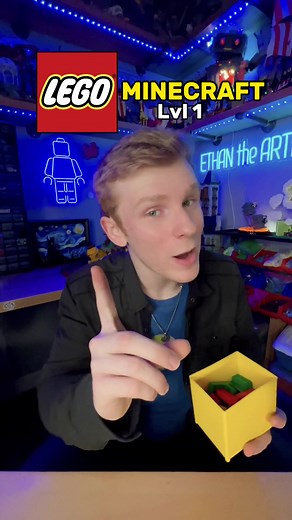 LEGO Minecraft Level 1: Chicken, Parrot, and Cow Builds