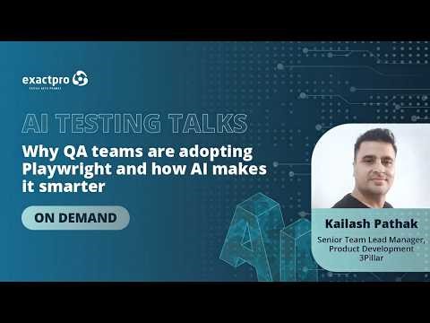 AI Testing Talks: Why QA teams are adopting Playwright and how AI makes it smarter