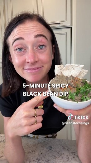 Easy 5-Minute Spicy Black Bean Dip Recipe