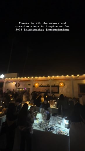 Sound by the Sea on Instagram: "Thanks to all the creative minds and artists for bringing your inspiration to our night market. 2026 feels like a new beginning. Thanks North County for pulling up and all the support. #soundbythesea #nightmarket Featuring our January vendor lineup: @wickedladymakes @seaweedstuff @gracerockart @ole_thebrand @lxr.lab @pizzayolo_sd @ogjuiceoceanside @dripiez_ @blujaycookies @ascensionsocietyco @the.ruby.rose.ranch @tidecraft @allthat.apparel @laniakea.leathercrafts 