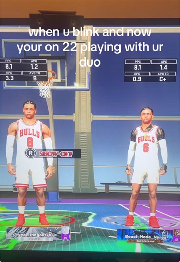 Nostalgic Moments in 2K22 Gameplay with Duos