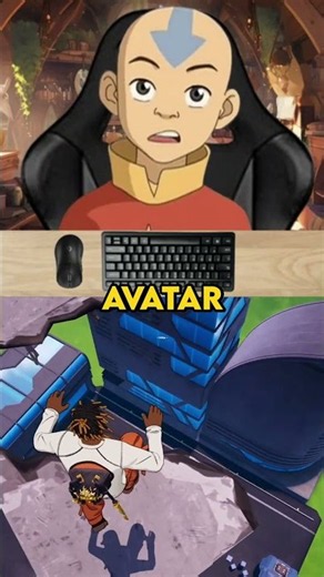 Aang goes crazy on Korra😱 #avatarthelastairbender #jjk #shorts