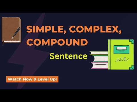 Simple Complex compound | Changing Changing Sentence Transformation of sentence |Learning English366