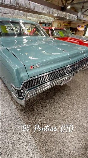 1965 Pontiac GTO at the Volo Museum #pontiac #pontiacgto #musclecar #illinois