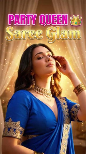 New Trending Party Wear Saree 2026 | Designer Partywear Saree Look #partywearsaree