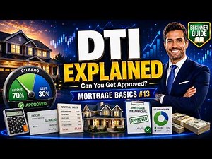 Debt-to-Income Ratio (DTI) Explained | Mortgage Basics #13