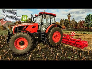 ZETOR Crystal HD in action - mulching with KNOCHE SPEEDMAX 560 | Realistic Gameplay