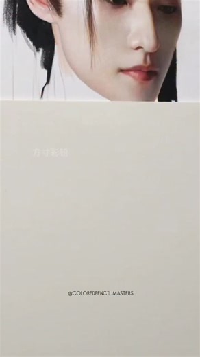 Colored pencil drawing by artist Fang Cun (Douyin) — a stunningly detailed study that captures the delicate textures, subtle tones, and lifelike depth of the human eye. The precision and softness of the rendering showcase masterful control of colored pencils and an exceptional eye for realism. Artist: Fang Cun (Douyin) #coloredpencilart #realismart #portraitdrawing #fineart #artprocess | Color Pencil Masters