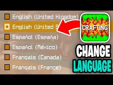 How To Change Language On Crafting And Building! - Tutorial
