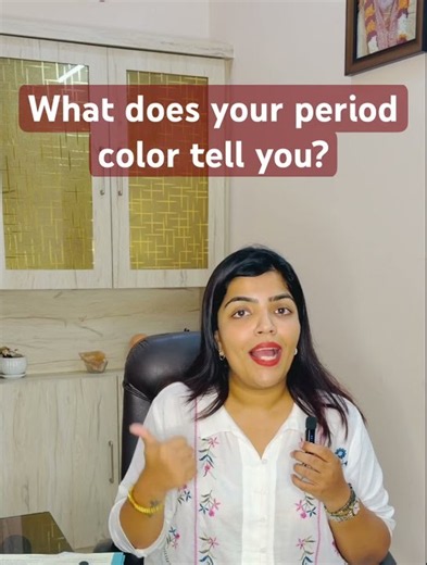 What Does Your Period Color Tell You? 🩸 Period Blood Explained